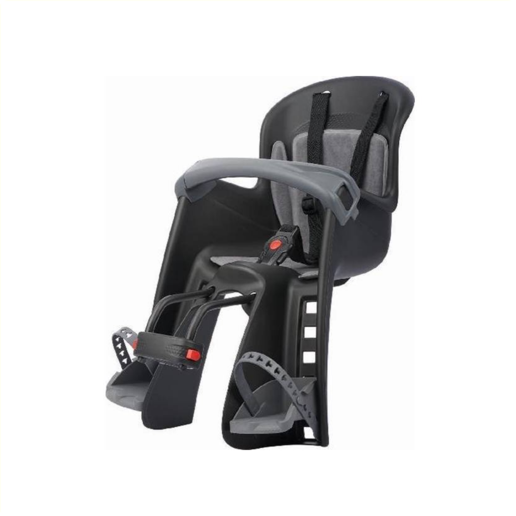 Siège enfant Polisport Bilby, avant. gris-noir