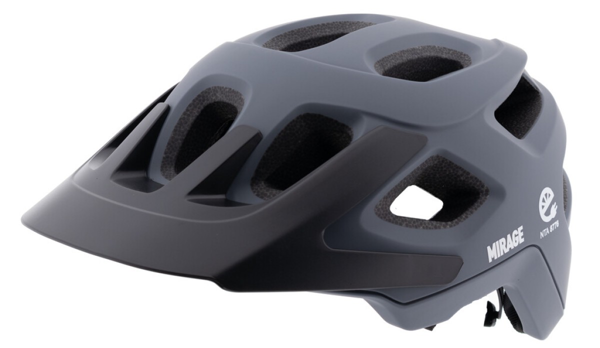 Casque Mirage Tour/VTT 58-61 cm, NTA, gris mat