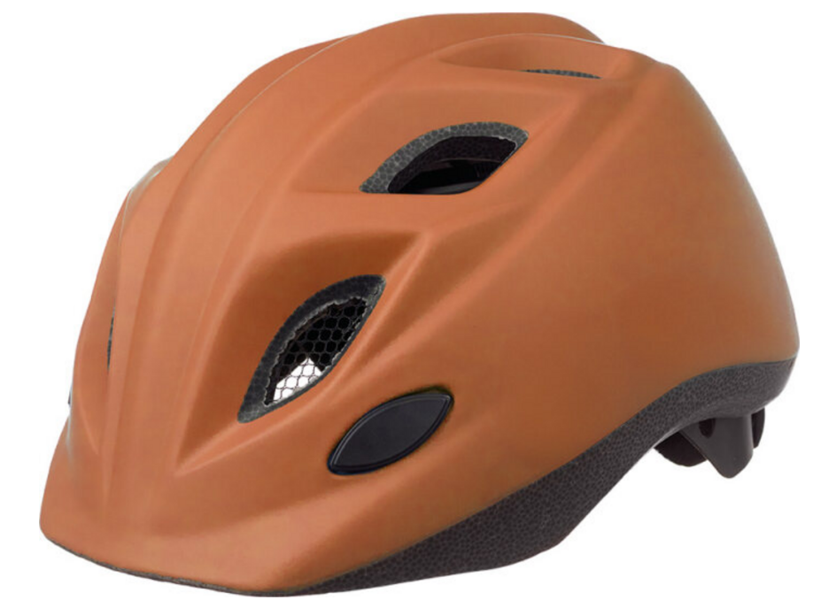 Casque enfant Bobike marron chocolat. Taille : XXS (44/48 cm), couleur : marron orangé