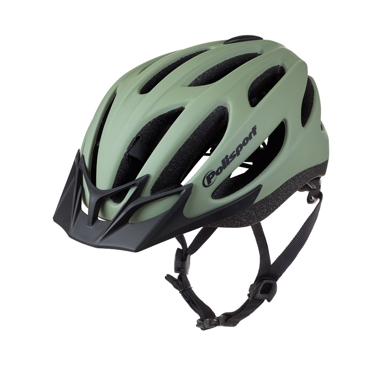 Polisport Casque Sport Flow vert mat M (55-57cm)