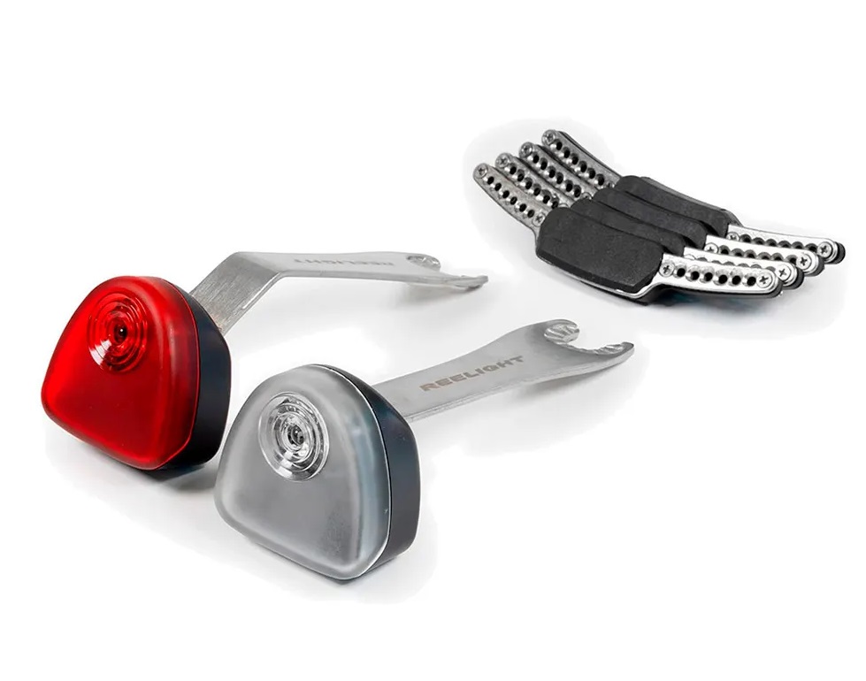 Lumière constante Reelight SL250C. Feux de vélo avant et arrière.