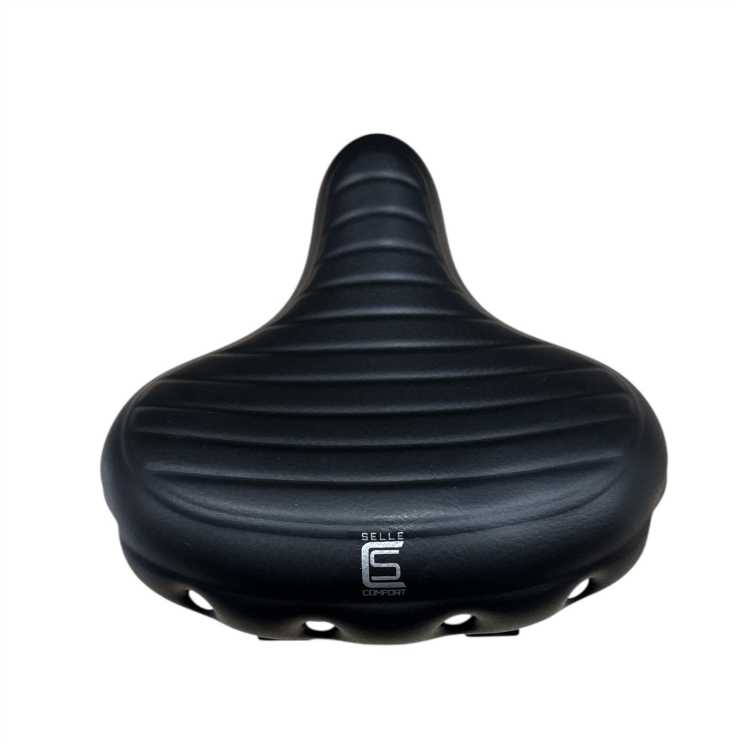 Selle Selle Comfort Wave noire, sans sangle