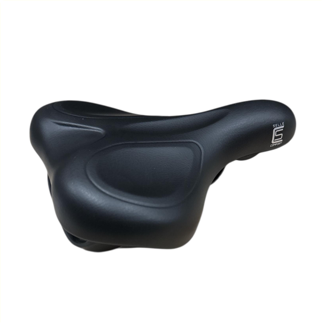 Selle Comfort selle E-Bike Soft medium noir avec poignée, sans sangle