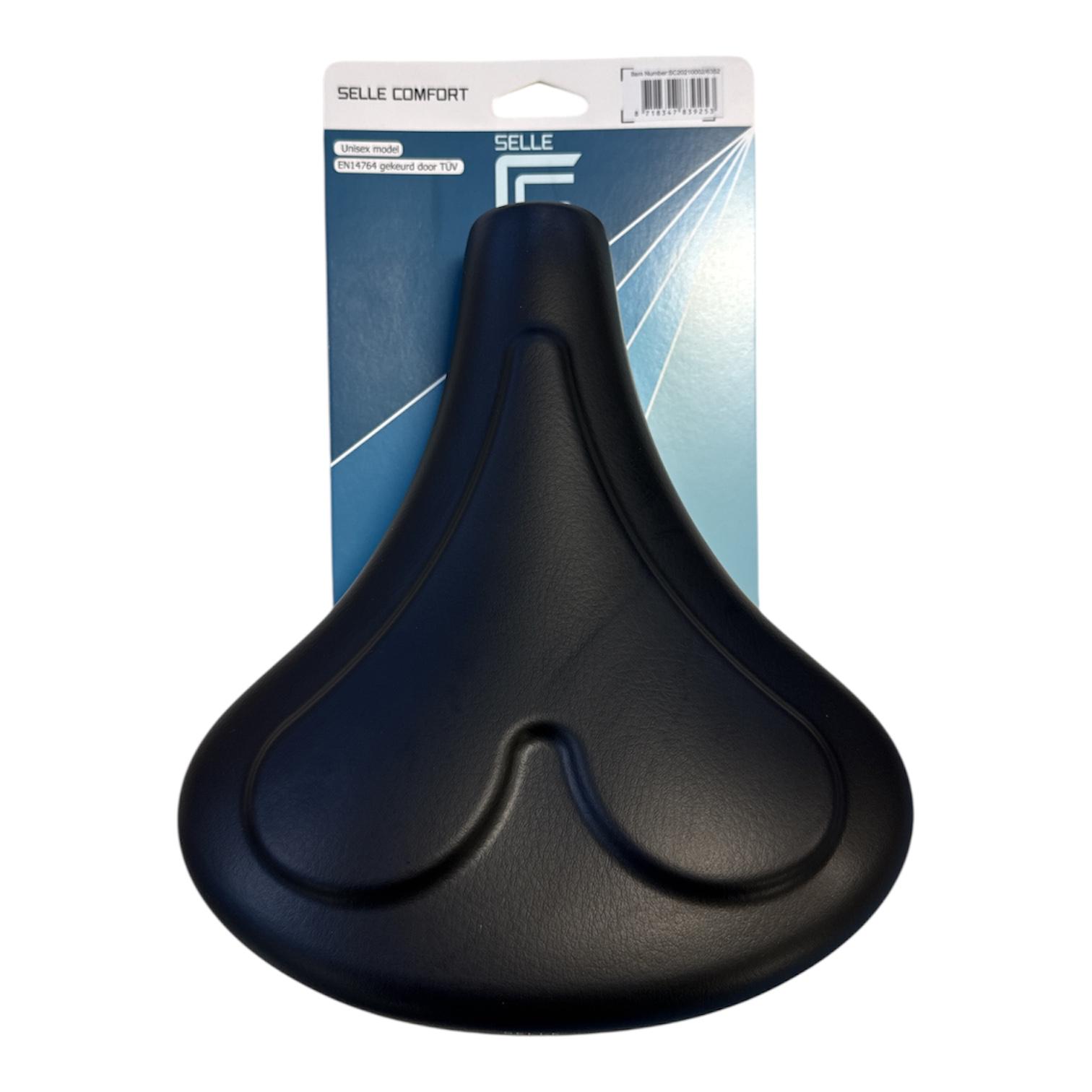Selle Comfort selle city gel coeur, sans sangle