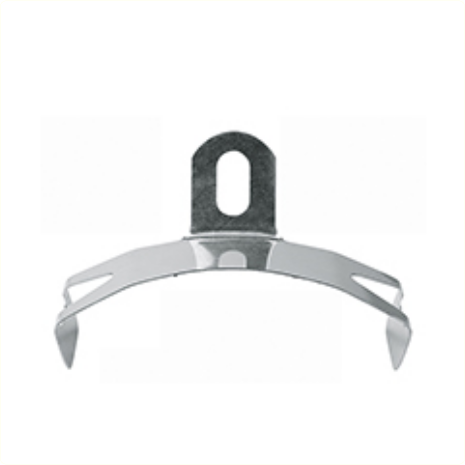 Support de garde-boue SKS 50-60mm métal argent