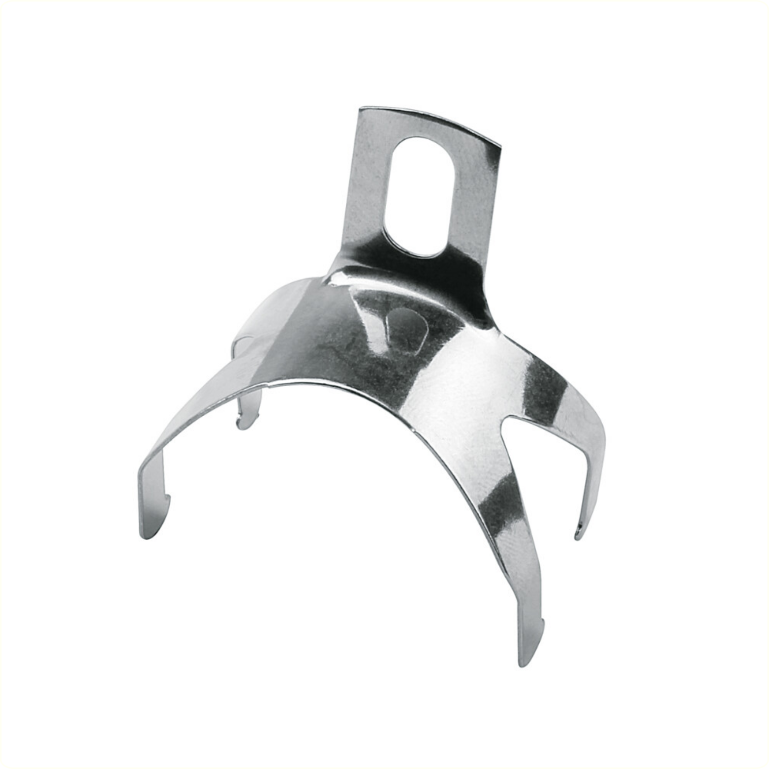 Support d'aile SKS 35 mm. métal argent