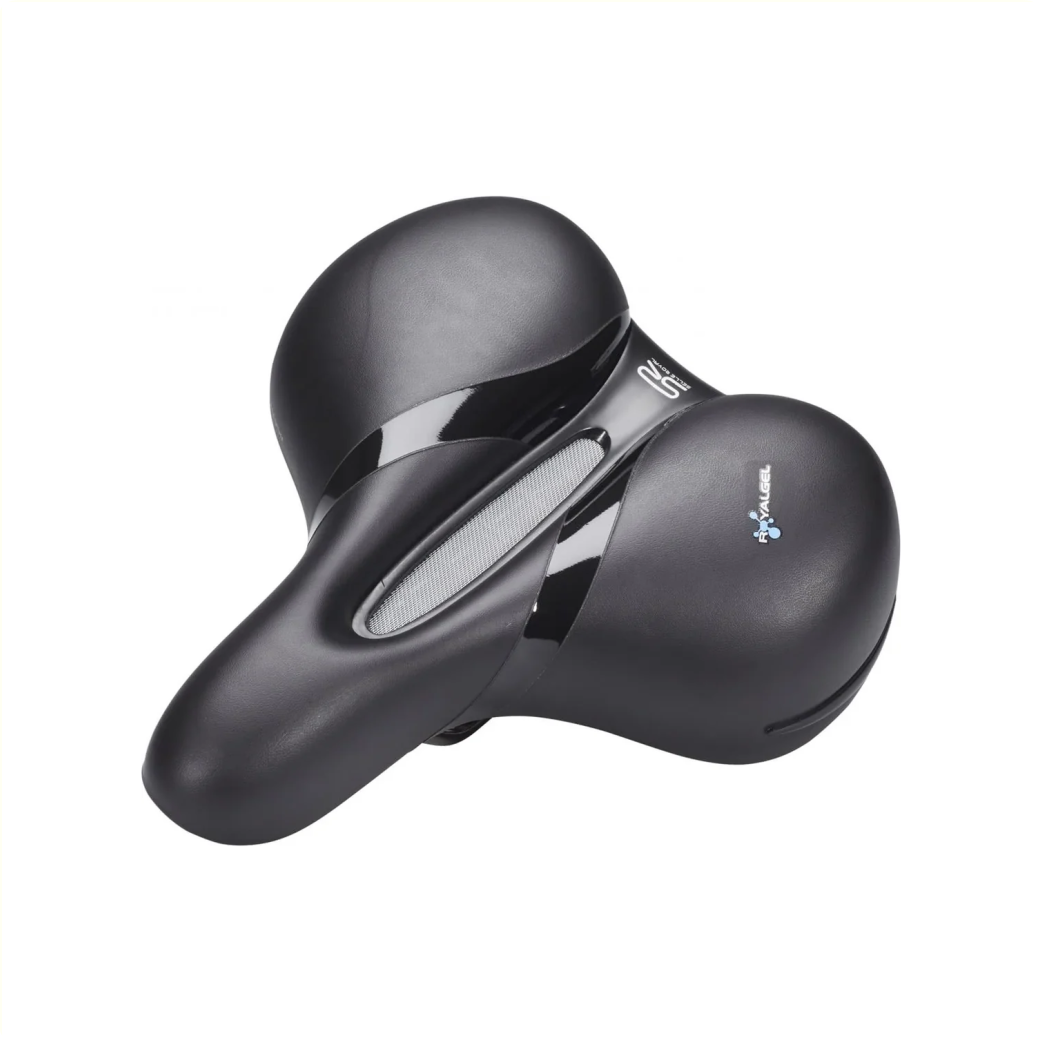 Selle Royal Selle Respiro Relaxed, Femme/Homme noir. sans sangle de selle