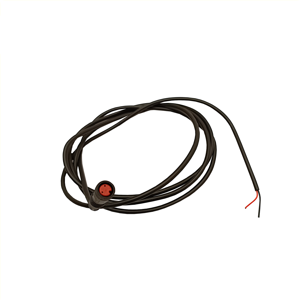 Câble d'éclairage pour vélo électrique.