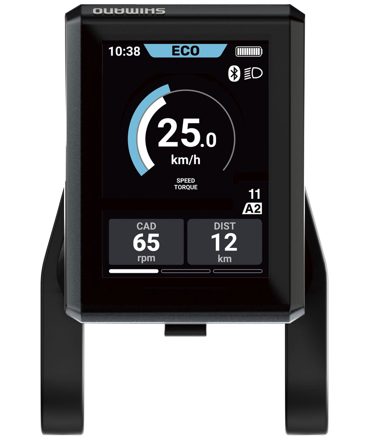 Compteur de pas Shimano SC-E6100 avec support  (KSCEN610B)