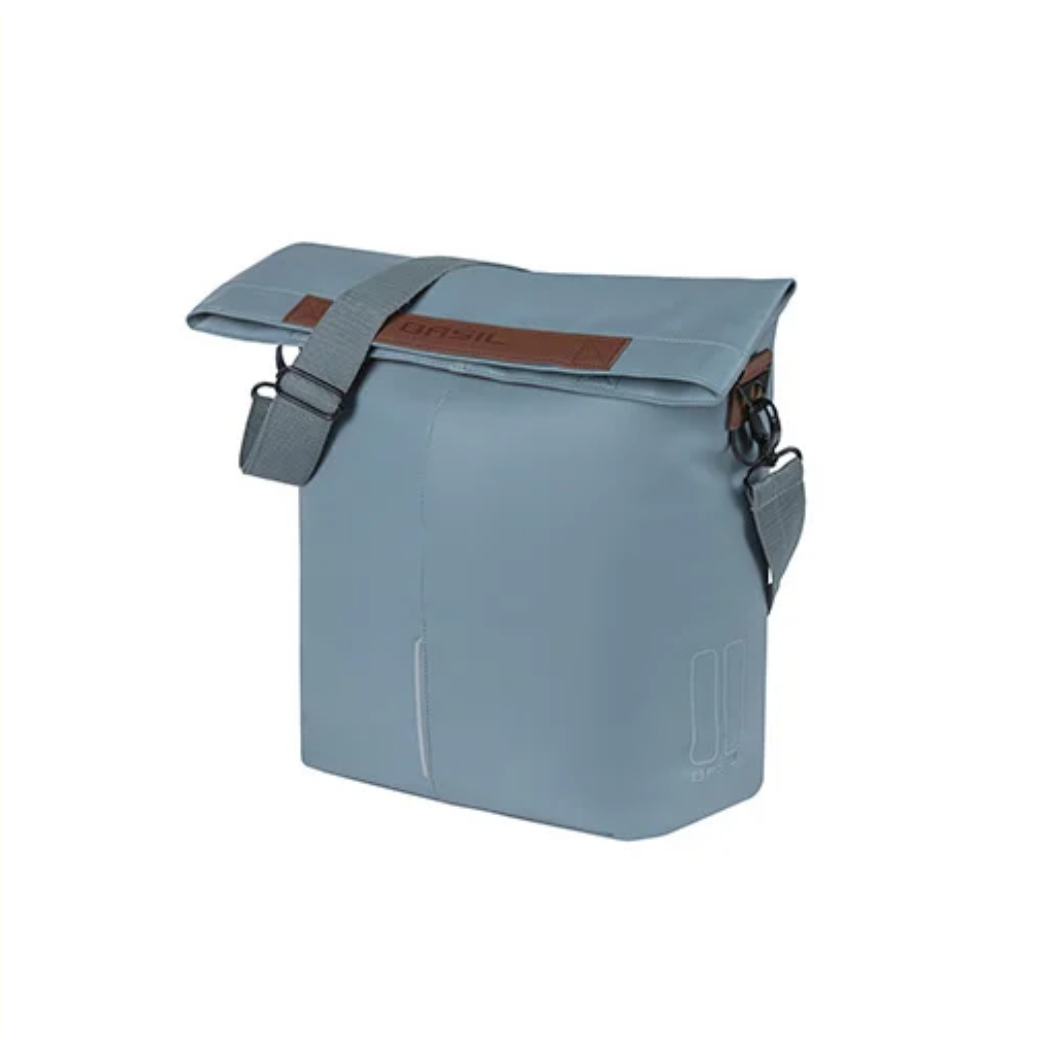 Basil City sac à vélo 14-16L bleu