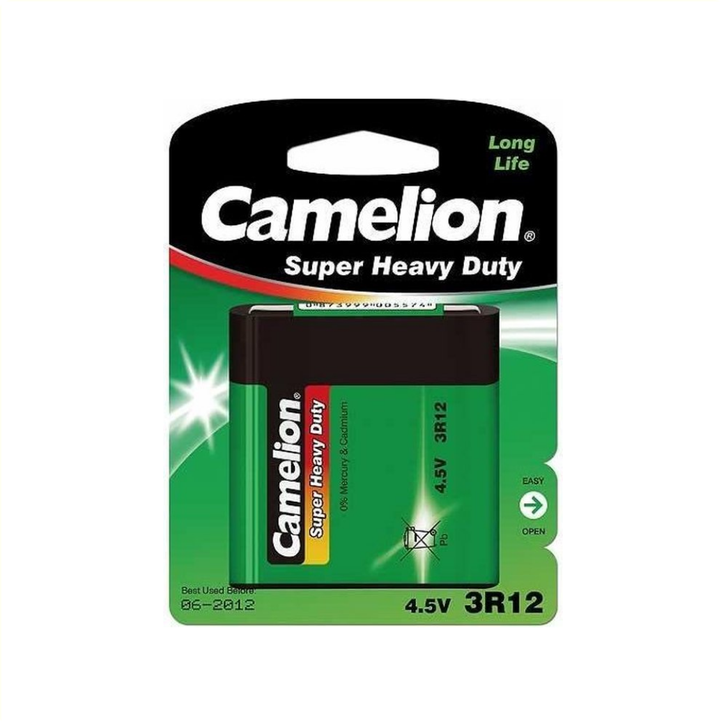 Batterie Camelion plate 4.5V 3R12 par unité