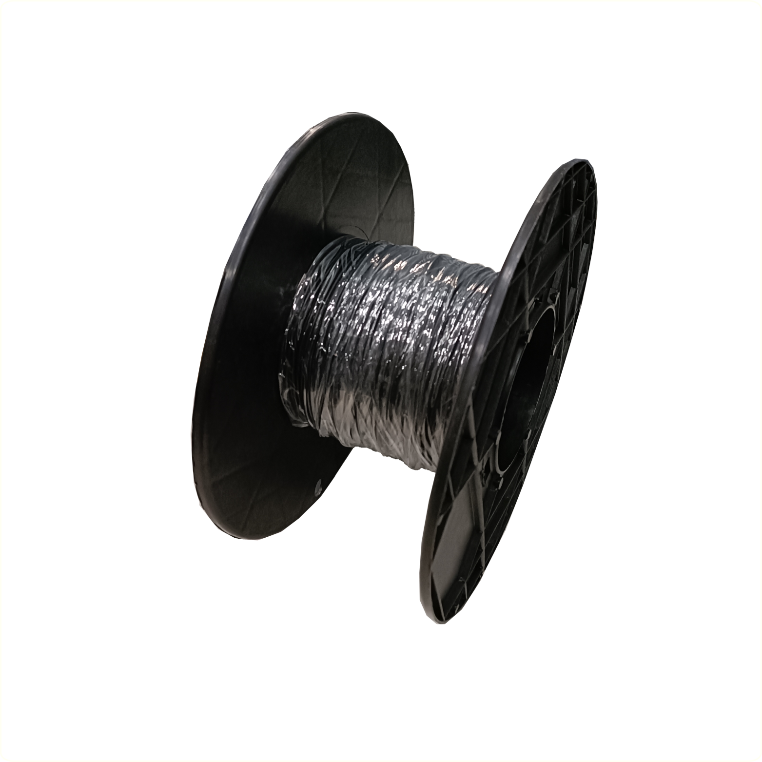 Cordon électrique/éclairage 1mmx30m. Noir