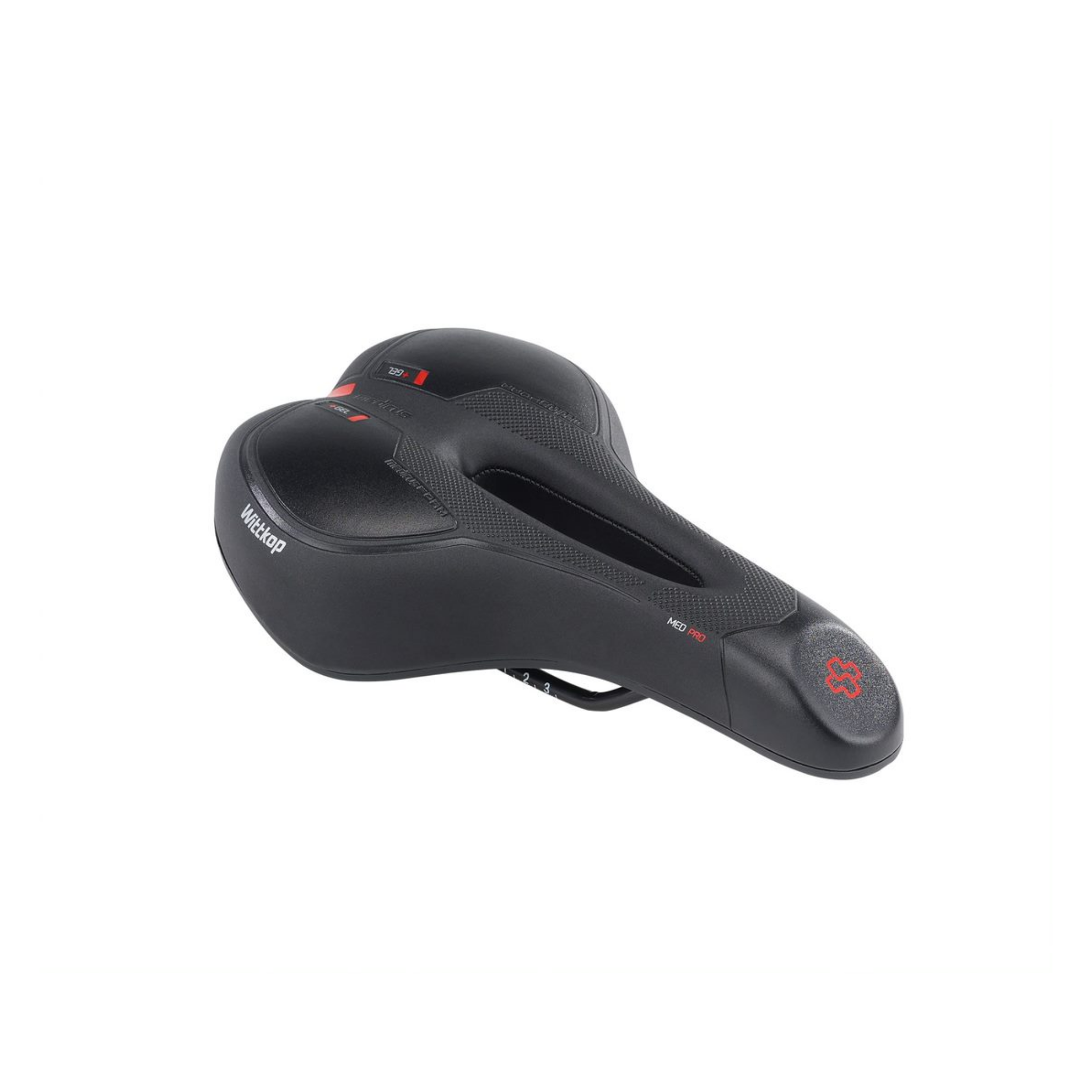 Wittkop Medicus Trekking 6.1 men's gel saddle. Without saddle strap