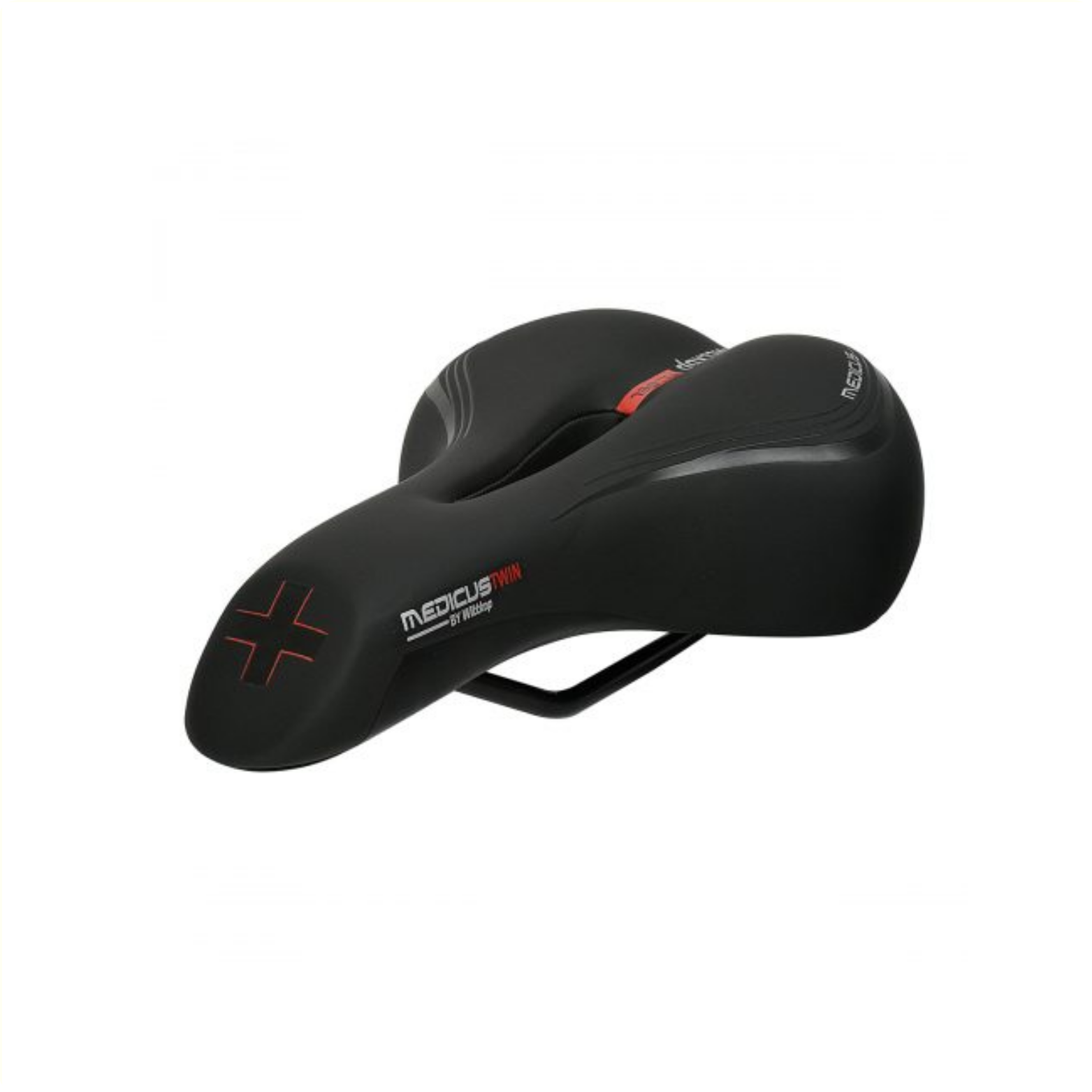 Selle de trekking pour hommes Wittkop Medicus 1.0 Gel. Sans sangle de selle