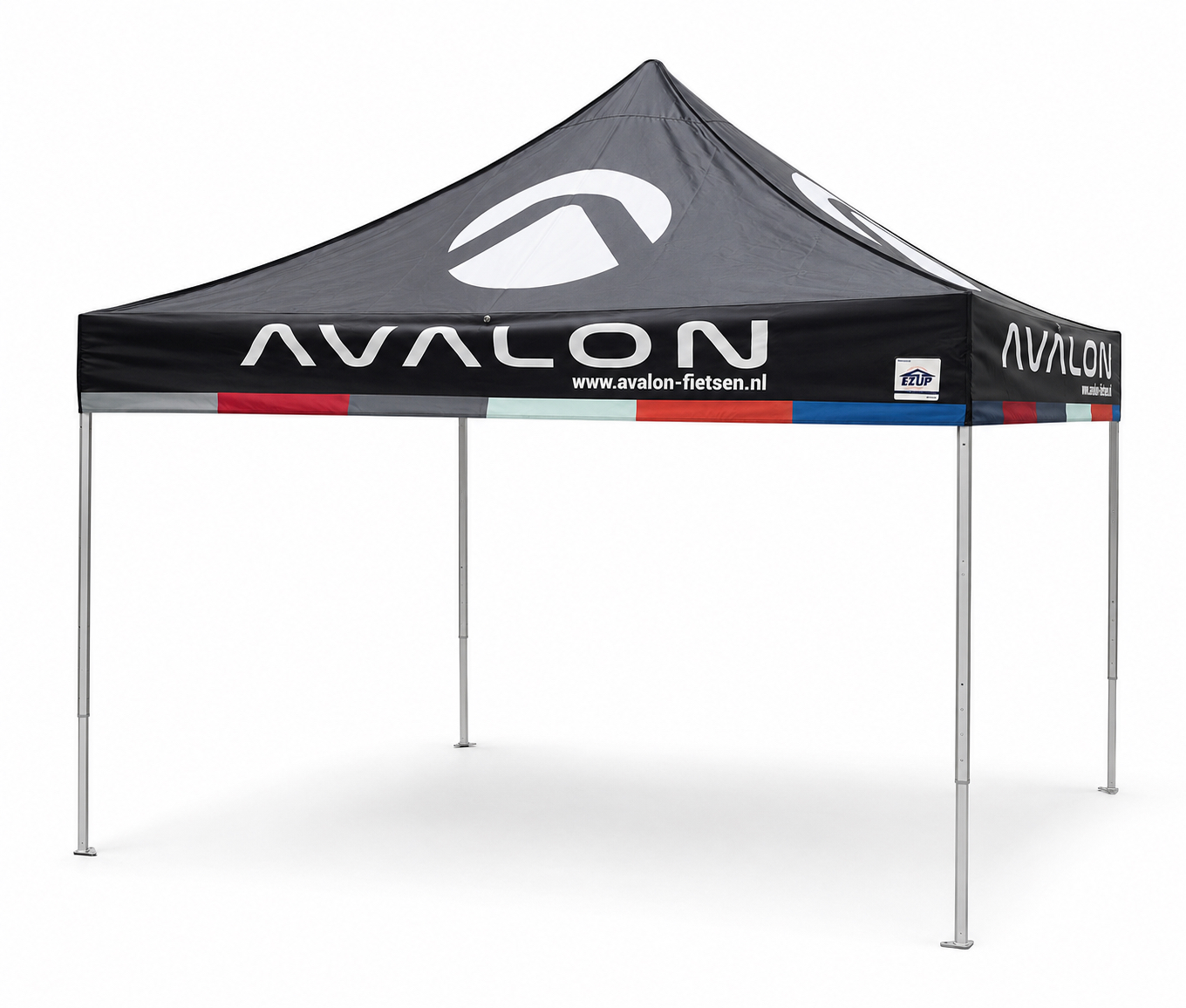Tente pliante Avalon 3x3m. Disponible uniquement aux Pays-Bas.