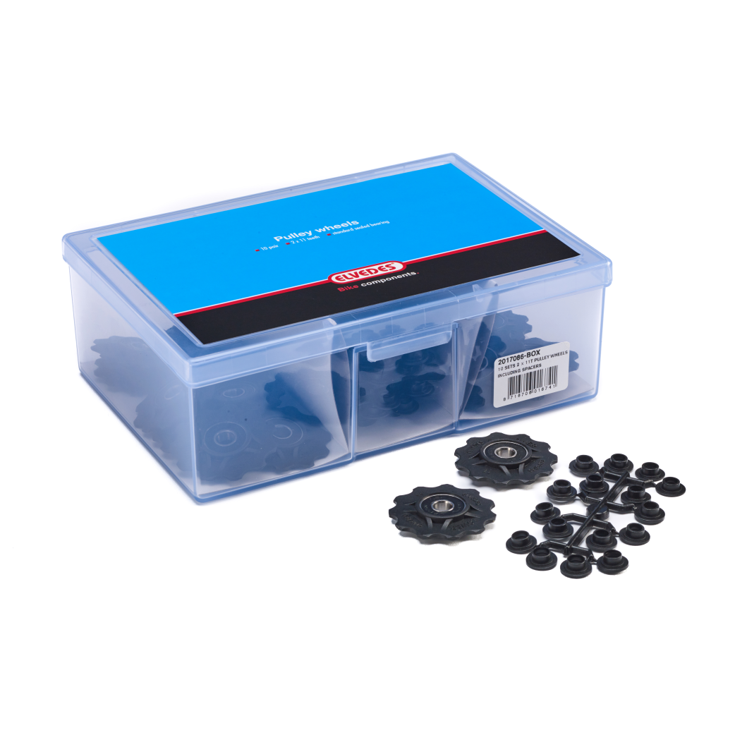 Roues de dérailleur Elvedes 11T avec entretoises, entre autres. Shimano, SRAM et Campagnolo