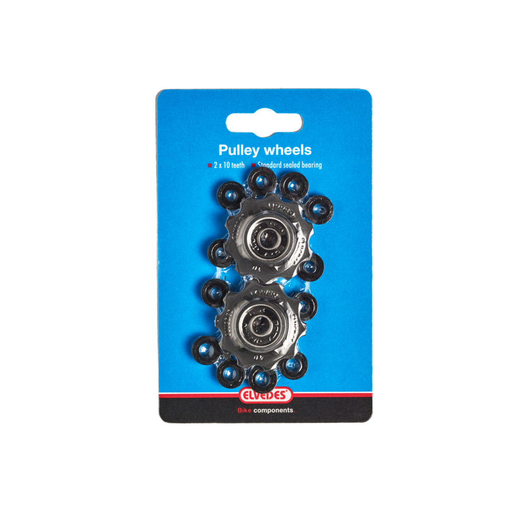 Roues de dérailleur Elvedes 10T avec entretoises pour Shimano, SRAM, Campagnolo