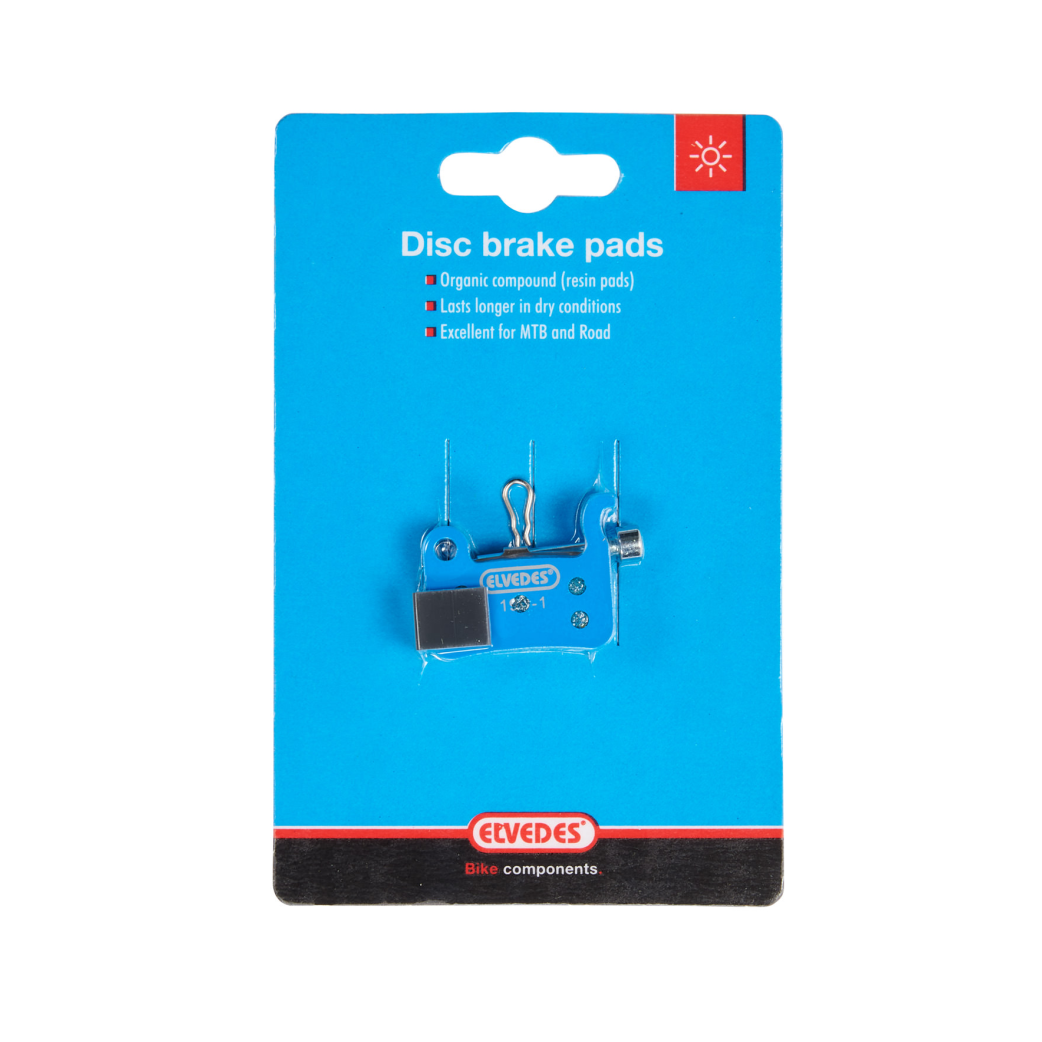 Elvedes de plaquettes de frein à disque organiques pour Shimano BR-M535 par paire