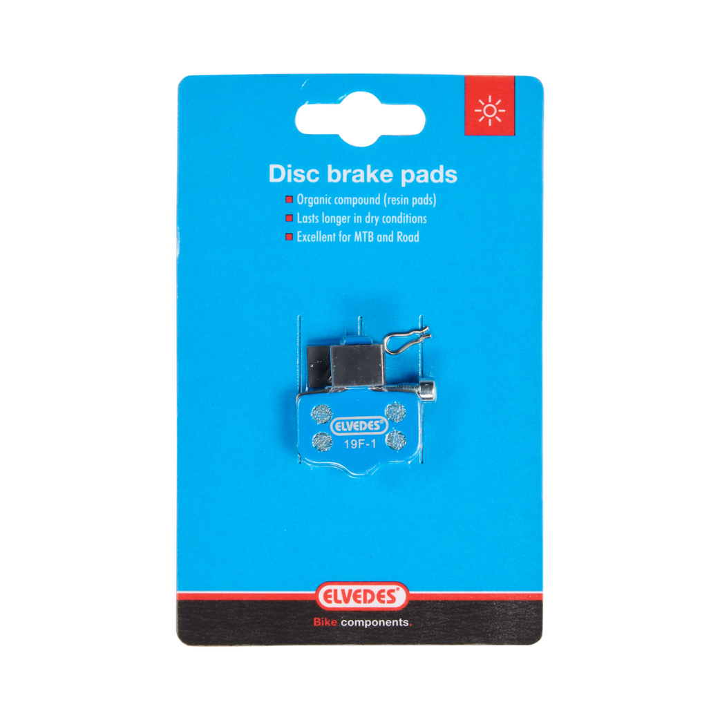 Plaquettes de frein à disque organiques Elvedes pour Avid XX / X0 / Avid all Elixir par paire
