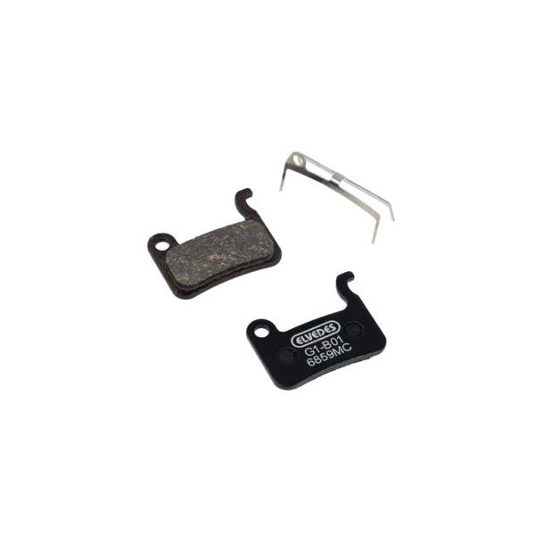 10 paires de plaquettes de frein à disque métal/carbone de taille moyenne pour Shimano BR-M535
