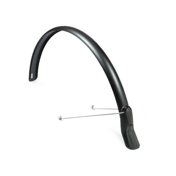Garde-boue arrière Eurofender Scatto 28" (71 cm). Noir mat, largeur 51 mm.