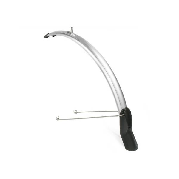 Garde-boue Eurofender Scatto 28", avant. Argenté, 51 mm de large.