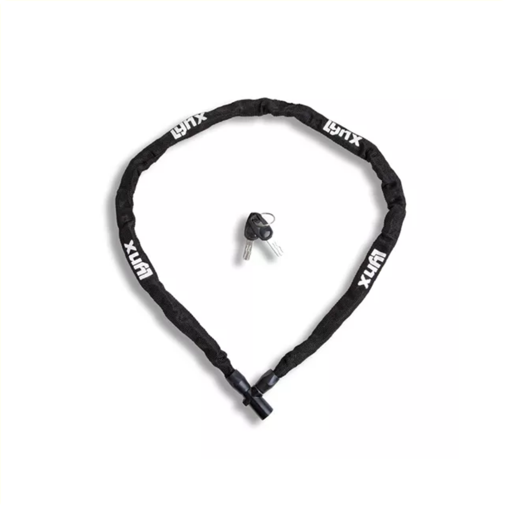 Antivol à chaîne Lynx 4x100cm, noir