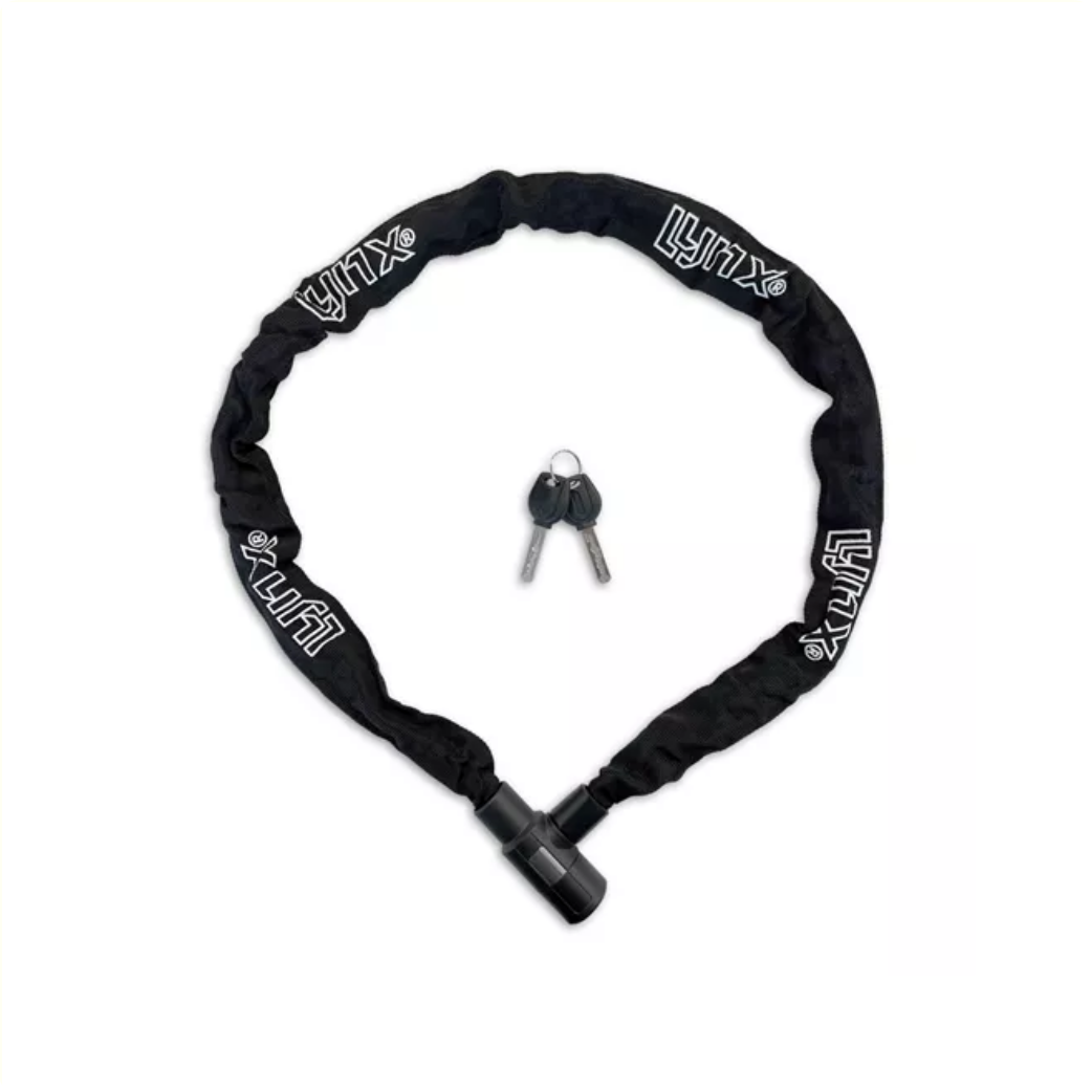 Antivol à chaîne Lynx 6x120cm, noir