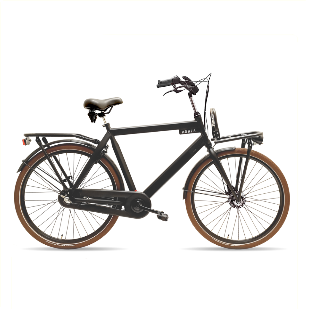 Frein à rouleaux Shimano Avalon Style 58 cm pour hommes, 7 vitesses. noir.