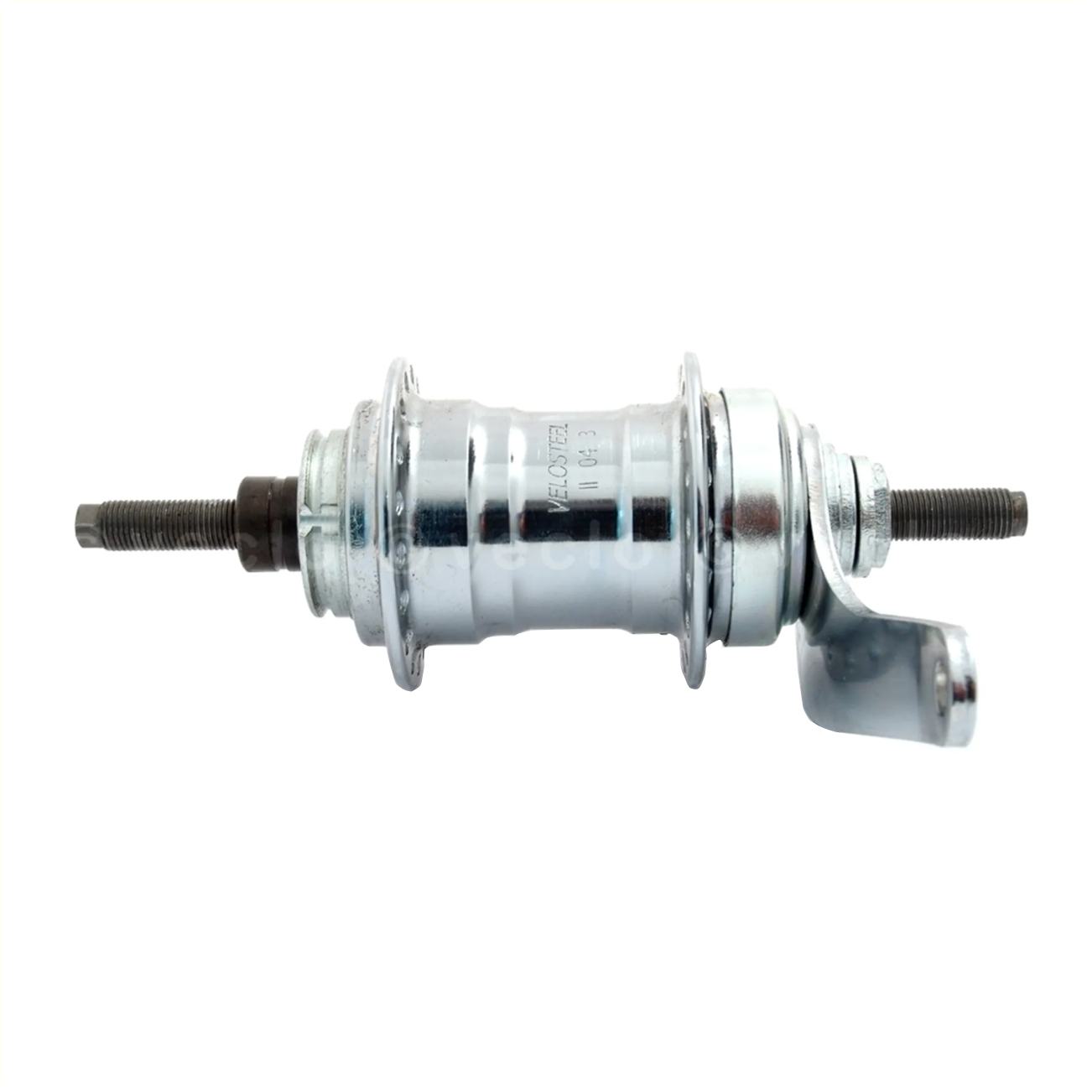 Moyeu arrière Favorit avec pignon 19T, support de bandage et écrous d'essieu 170 mm. 36 trous