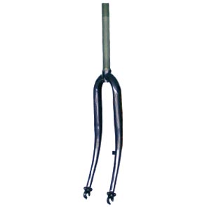 Fourche avant 28x1 5/8x1 3/8 Unicrown noire. 1 pouce