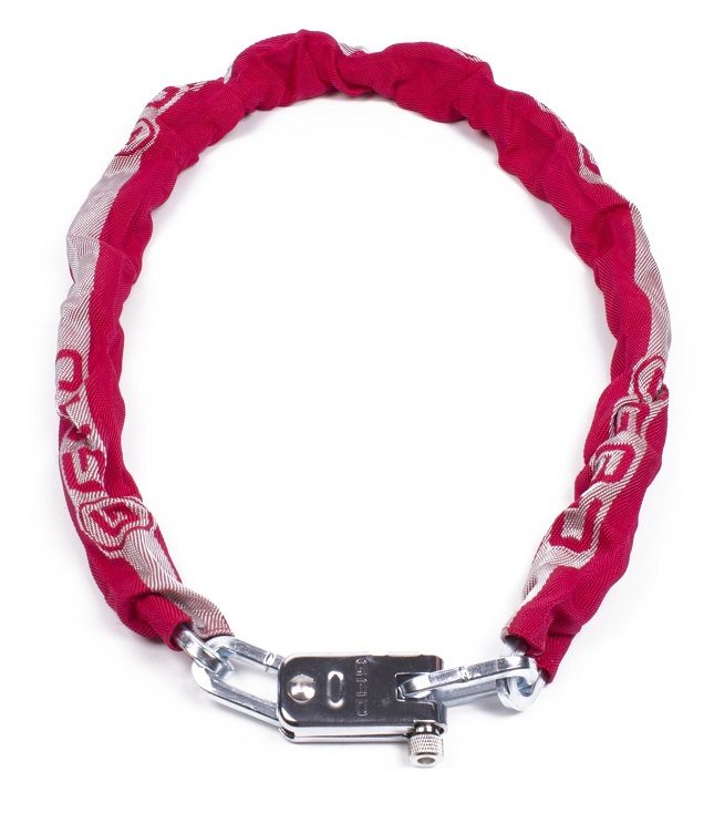 Antivol à chaîne GAD Matrix SL rouge, 7x7x1100