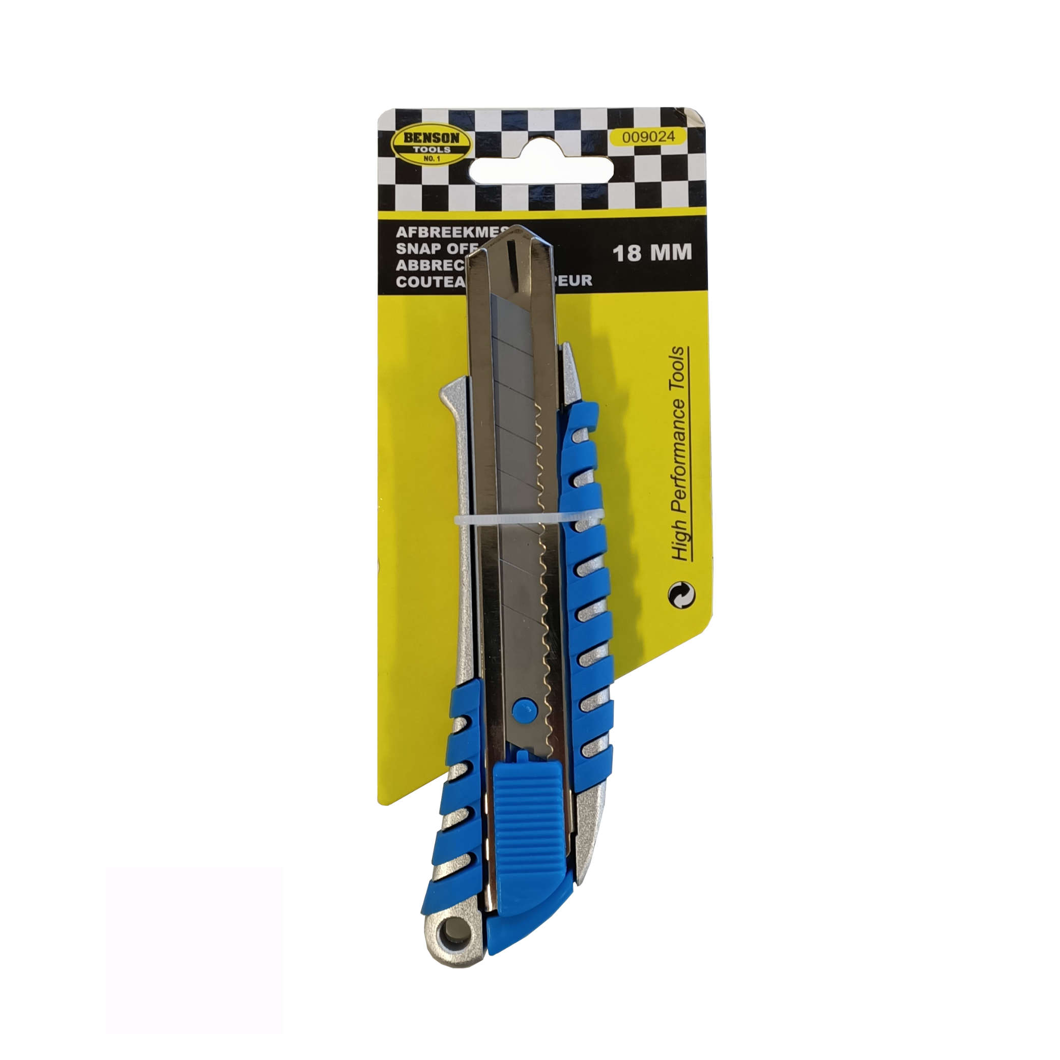 Couteau sécable Benson 18 mm, avec poignée souple