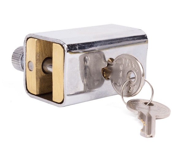 Serrure GAD  Star, laiton avec 2 broches, 8 mm