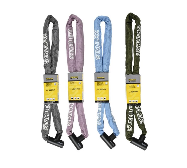 Chaîne antivol Stahlex 995 Mix, 6x1200 mm