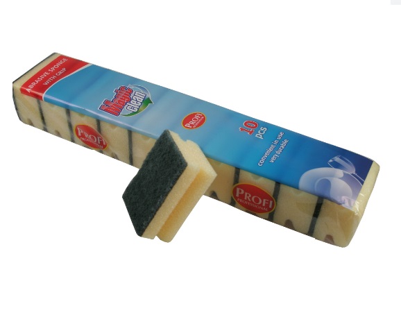 Éponge à récurer couleur assortie, 20 pièces