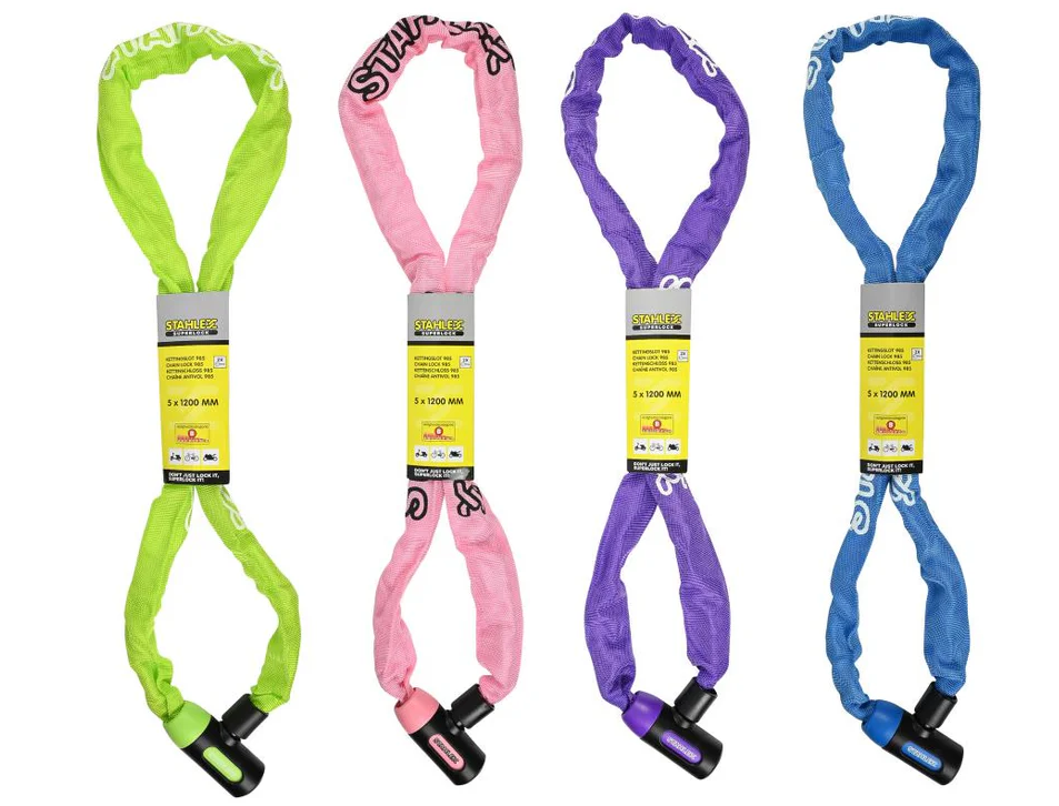 Chaîne antivol Stahlex 995 Mix, 6x1200 mm