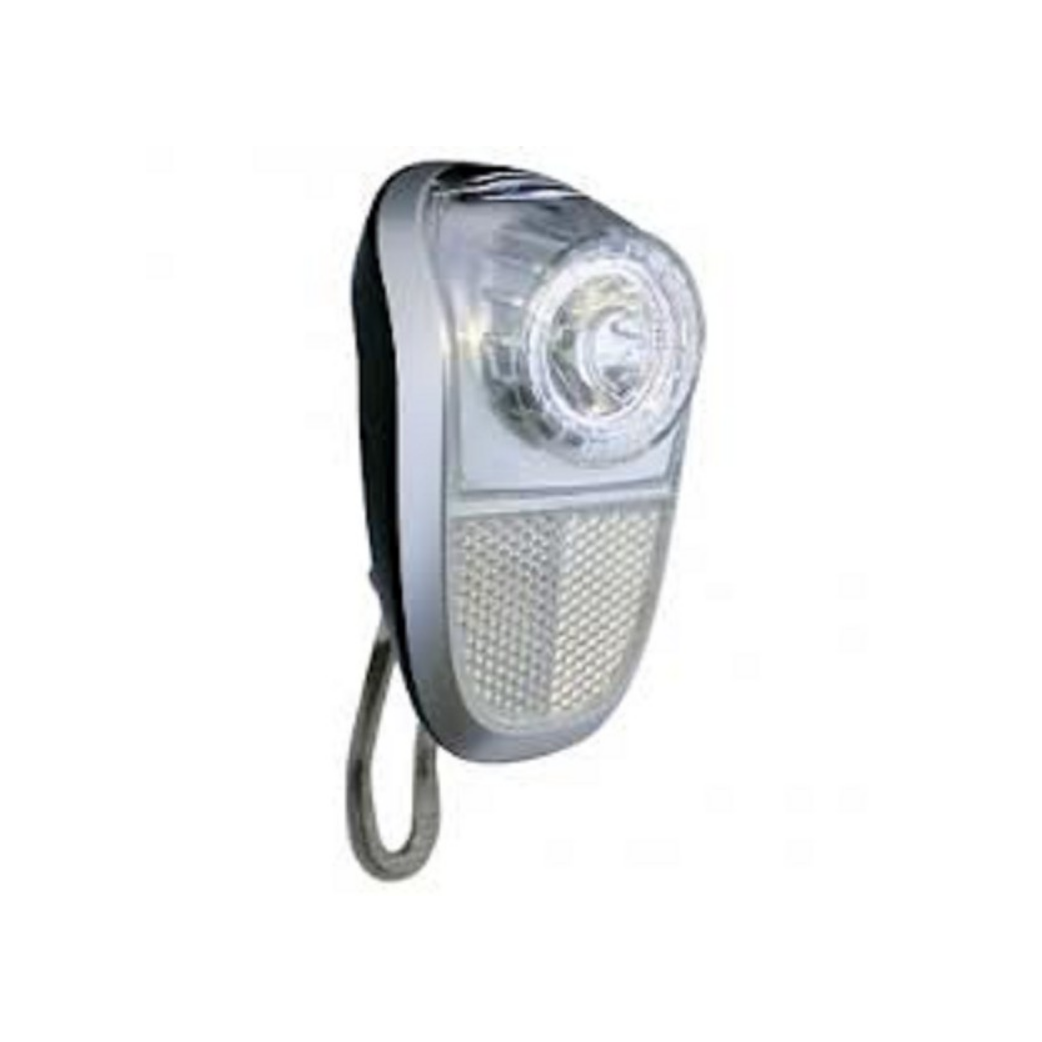 Phare LED Union Mobile argent/noir Batterie
