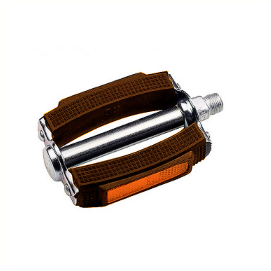 Pédales Union Classic 687h, 9/16". Marron