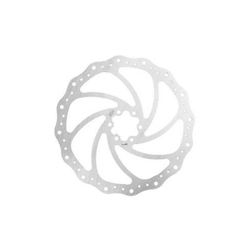 Disque de frein en acier inoxydable 203mm. comprenant 6 boulons de disque de frein