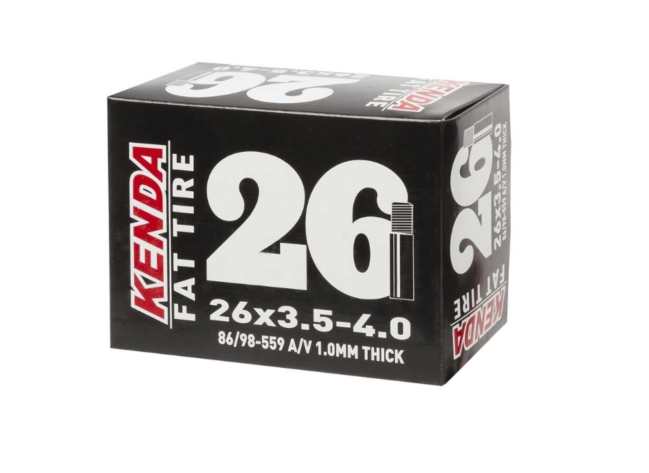 Chambre à air Kenda 26x3,5-4,00 ETRTO 86/100-559, valve : AV/Schrader 35 mm