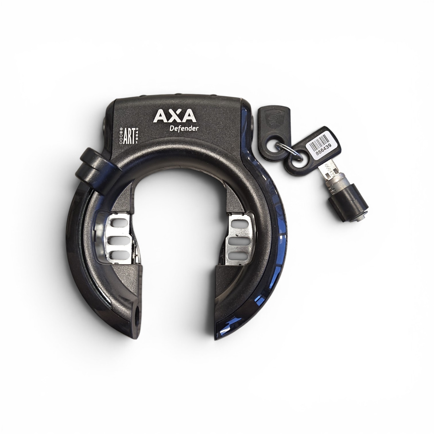 Axa Defender noir avec verrou de batterie (emballage atelier). ART**