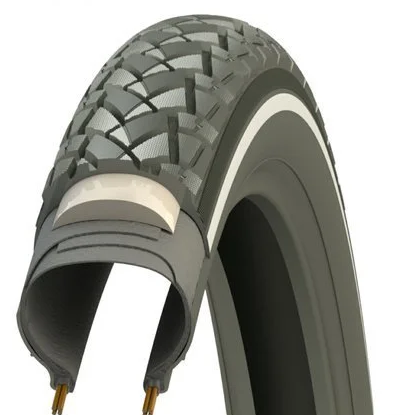 Beyond  BY-101 (couche anti-perforation 3mm) Noir avec reflet. 28x1,75, ETRTO 47-622