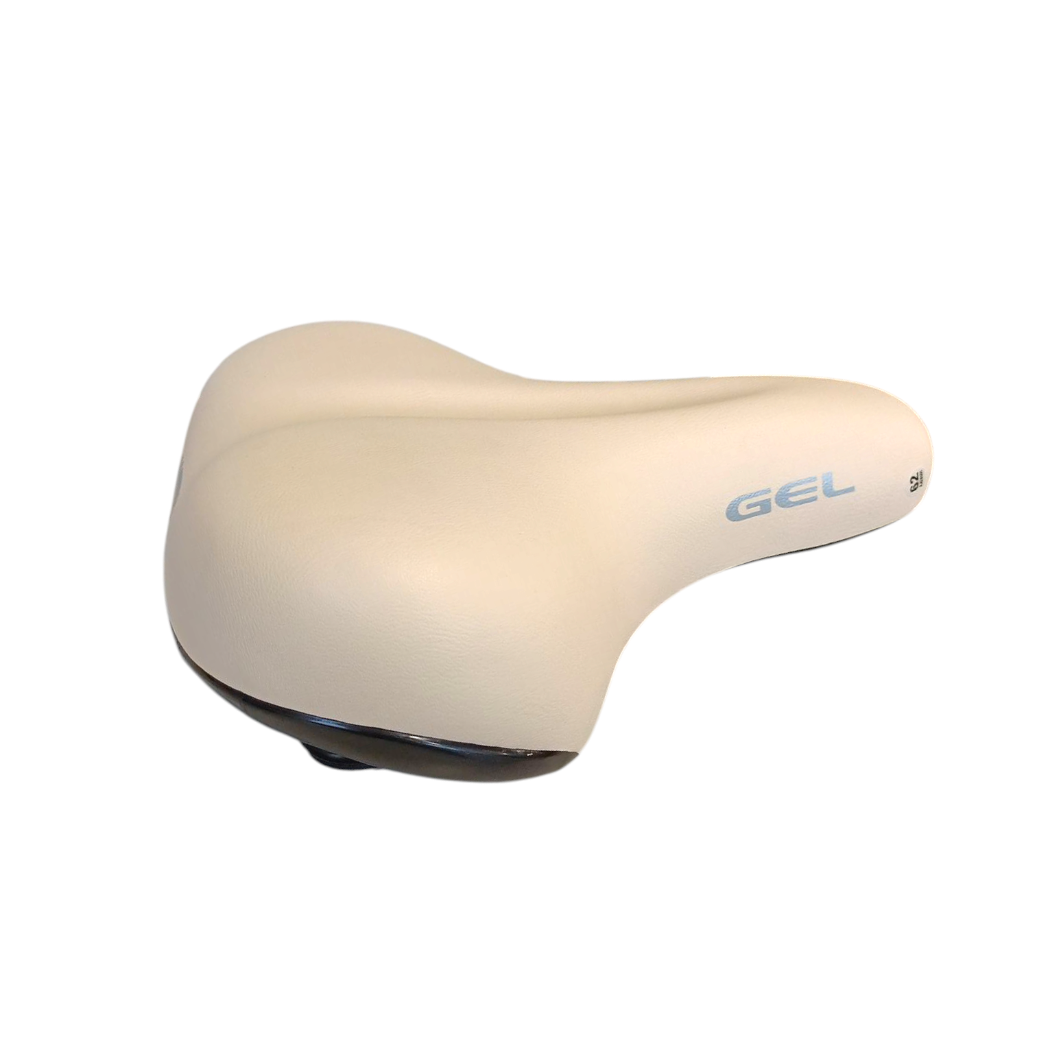 Gel saddle Big, Cream with saddle strap