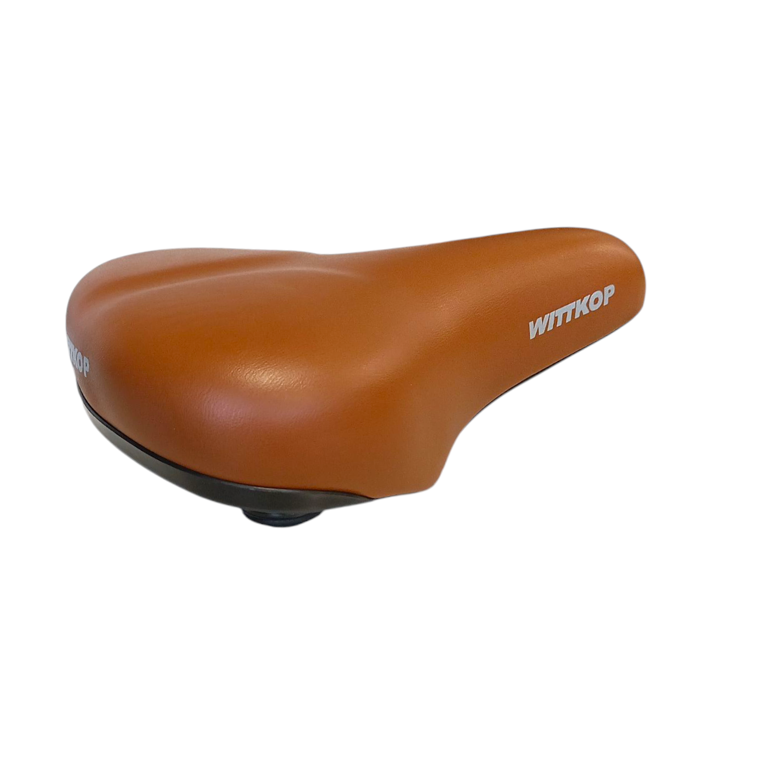Selle marron sans sangle de selle