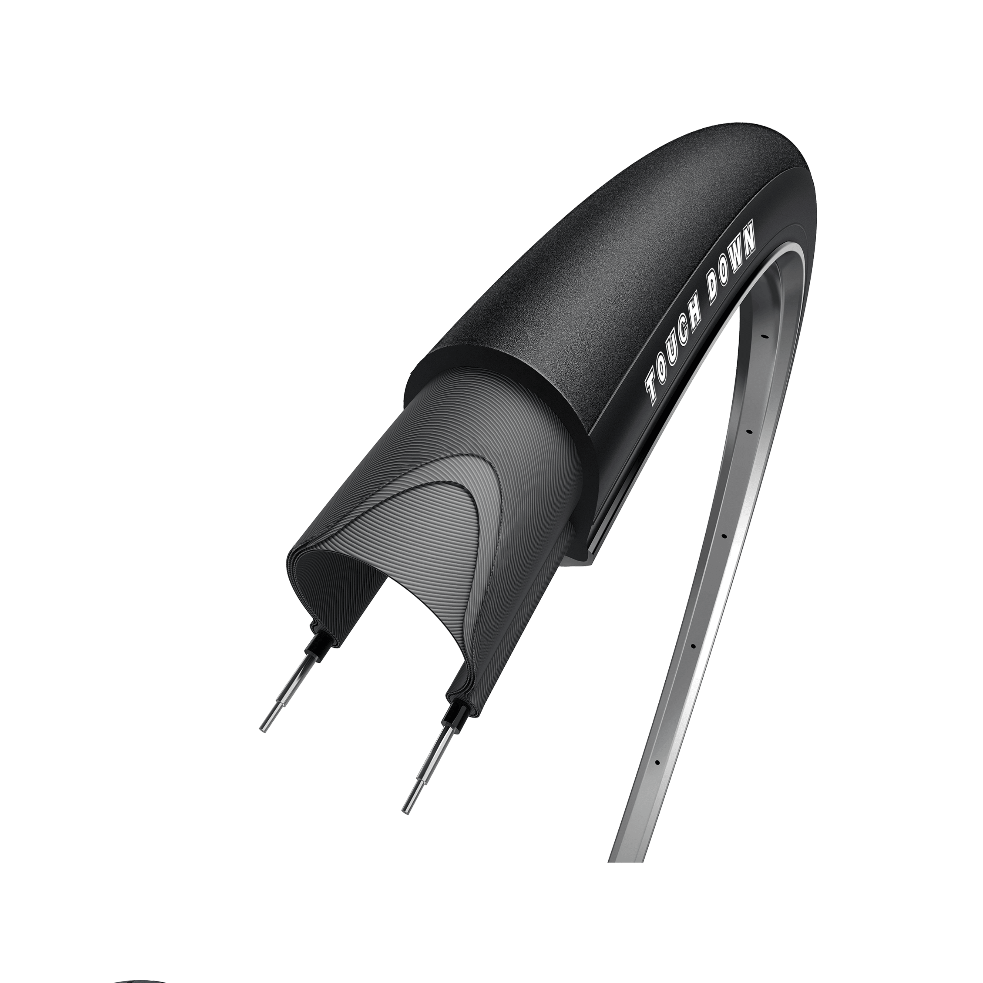Obor/Hakuba Touch Down, noir sans reflet, 28x0,9, ETRTO 23-622, 60 TPI