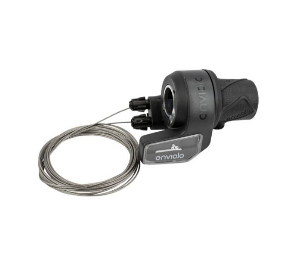 Manette de vitesses Enviolo Pure Twist Shifter 2100 mm, commande manuelle avec écran