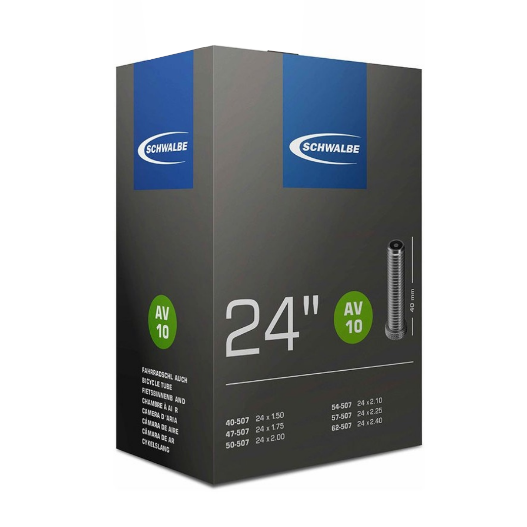 Chambre à air Schwalbe 24x1,50-2,50 ETRTO 40/62-507, Schräder/voiture AV10