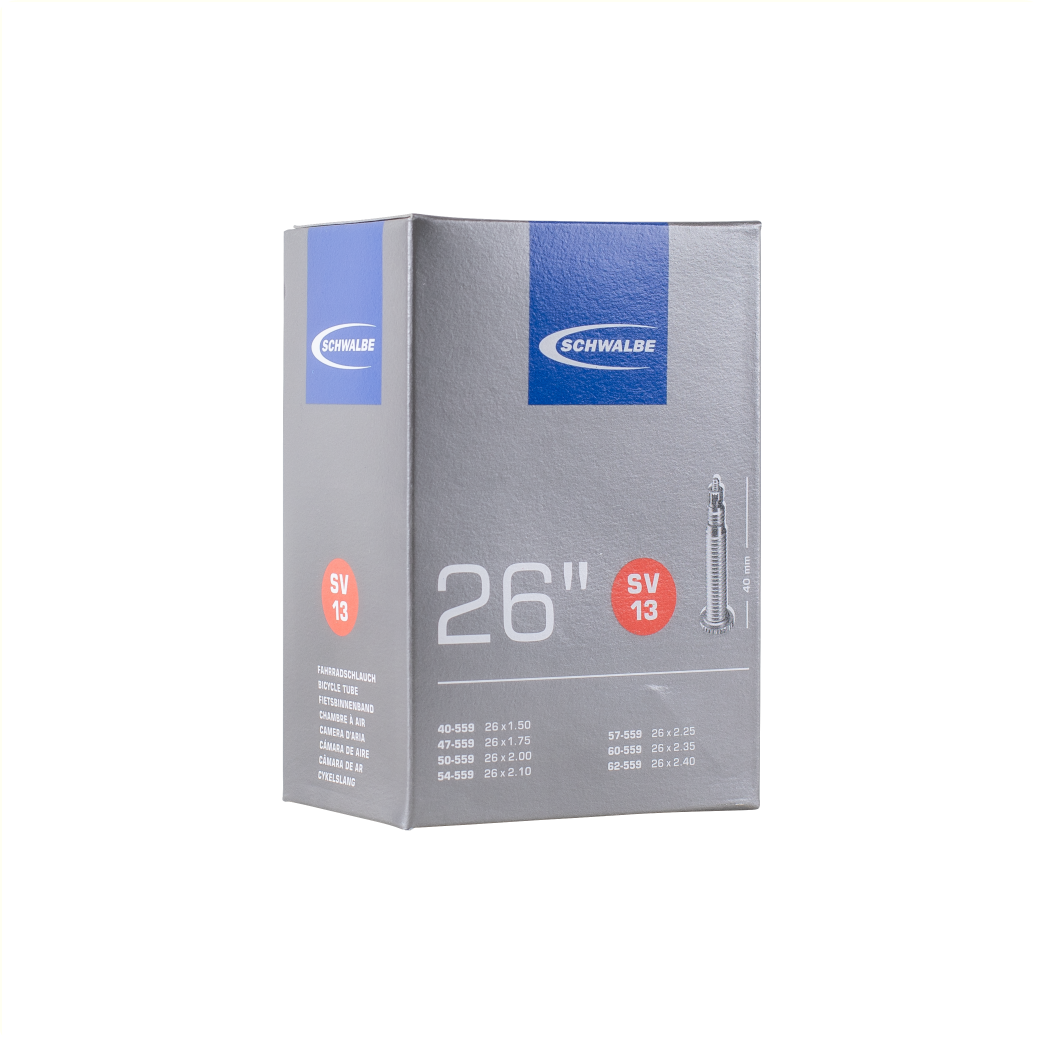 Chambre à air Schwalbe 26x1,50-2,50 ETRTO 40/62-559, Presta/Français SV13 40mm