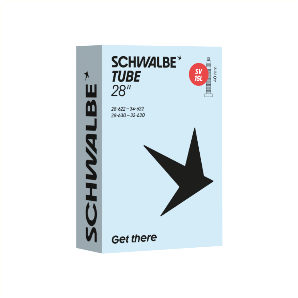 Chambre à air Schwalbe 28/27x1 1/4 1/8,, ETRTO 28/32-622, Presta/Français SV15L 40mm